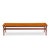 Kai Lyngfeldt-Larsen for Søborg Møbelfabrik Mid Century Danish Teak Bench Coffee Table This coffee table measures: 66.5...