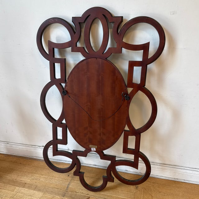 Theodore Alexander Interwoven Wall Mirror For Sale - Image 11 of 12