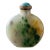 Early 20th Century Mottled Peking Glass Snuff Bottle With Turquoise For Sale