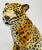 Vintage Italian Ceramic Leopard Figure For Sale - Image 9 of 10