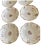 Antique Botanical Limoges Porcelain Berry Dessert Set Platter 8 Bowls Floral Gilt For Sale - Image 4 of 15