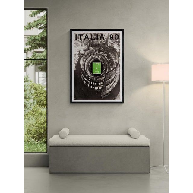 The Piece This official poster for the 1990 FIFA World Cup in Italy was designed by the renowned Italian artist Alberto...