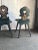Vintage Wooden Side Chairs, 1920s, Set of 3 For Sale - Image 6 of 10