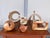 Vintage Ceramics by Roberto Rigon for Bertoncello, 1960s, Set of 6 For Sale - Image 4 of 14