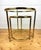 Vintage Nesting Tables in Brass and Glass, 1970s, Set of 2 For Sale - Image 6 of 14