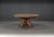Large Oak Rural Round Coffee Table, 1962 For Sale - Image 6 of 15