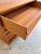 Wood Chest of Drawers in Walnut with New Chrome Feet For Sale - Image 7 of 11