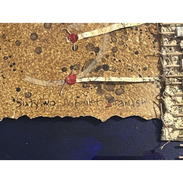 Rowland Fade, Composition, Mixed Media, 2011 For Sale - Image 8 of 9