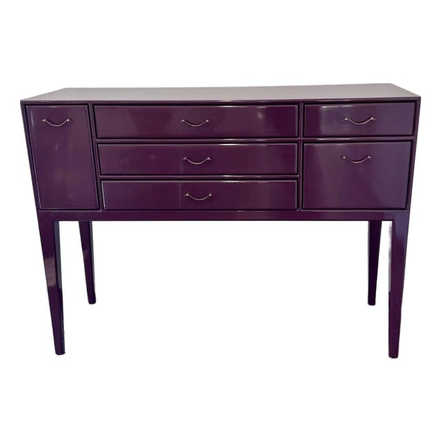 Chelsea Textiles Lacquered Server For Sale