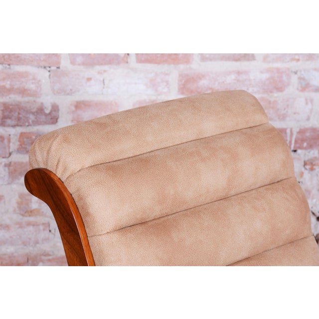 Brown Bauhaus Armchair Model K32 in Beech and Chrome attributed to R. Slezak for Slezak Factories, Czech, 1930s For Sale - Image 8 of 12