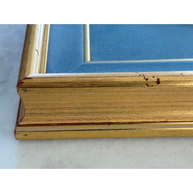 Framed Vintage Collector Plate For Sale - Image 11 of 11