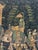Wood Large Indian Traditional Painting on Silk/Framed For Sale - Image 7 of 13