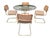Marcel Breuer Vintage Italian Marcel Breuer Cesca Chairs and Dining Table- Set of 5 For Sale - Image 4 of 18