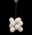 Ivory Ceiling Lamp from Stilnovo, 1950s For Sale - Image 8 of 8