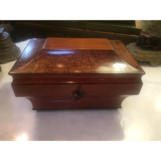 Early 19th C. English Sewing Box For Sale - Image 9 of 9