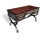 English Mid 20th Century Hollywood Regency Ebonized Desk With Cognac Leather Top by Sligh-Lowry For Sale - Image 3 of 17