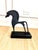 A striking mid-century cast iron horse sculpture inspired by the stylized equine forms found in ancient Etruscan and...