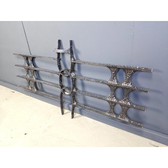 Large Brutalist Wall Sculpture, 1970s For Sale - Image 6 of 11