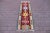 1980s Southwestern Style Hand Knotted Geometric Design Oushak Kilim Runner Rug For Sale - Image 10 of 10