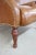 Brown Stickley Leather Wingback Chair & Ottoman For Sale - Image 8 of 13