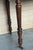 Victorian Wood Drop Leaf Side Table With Turned Legs and Wheels For Sale - Image 16 of 18