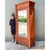 Vintage Faux Bamboo Armoire With Mirror For Sale - Image 9 of 12