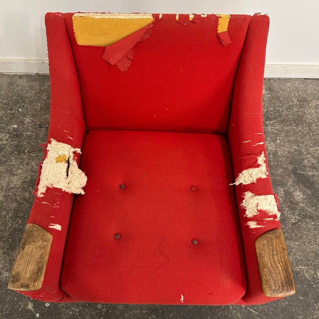 Mid Century Modern Kroehler Walnut Lounge Chair For Sale - Image 10 of 12