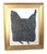 2020s Folk Art Black Chicken Hen Rooster Painting Ruth Arenz Including the Antiqued Gold Wood Frame For Sale - Image 5 of 5