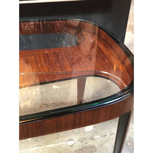 Midcentury Dining Table in Cherrywood by Paolo Buffa for Arrighi, Italy, 1940s For Sale - Image 9 of 12