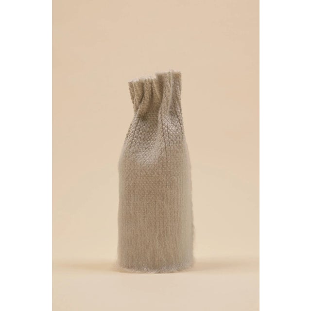 Early 21st Century Brushed Silk Vase For Sale - Image 5 of 5