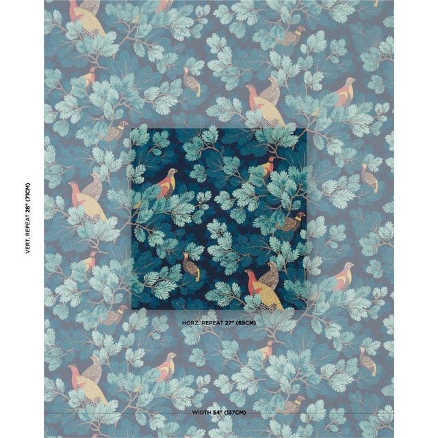 Based on artwork hand-painted in our studio, Covey Hedge derives its flat stylized foliage from Japanese block prints and...