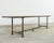 English Industrial Style Iron Pine Plank Dining Table For Sale In Sacramento - Image 6 of 12