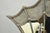 Silver Contemporary Mediterranean Style Silver Gilt Iron Metal Mirror Fireplace Screen For Sale - Image 8 of 13