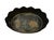 Vintage Large Italian Black & Gilt Monteith Style Tole Scalloped Cache Pot / Jardinere / Planter With English Regency Pastoral Scenes For Sale In Dallas - Image 6 of 8