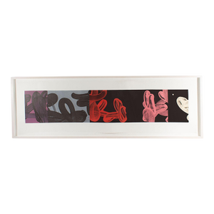 2001 “Untitled #3 (Lp42)” Aquatint With Chine Colle Print by David Reed