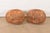 Mid-Century Modern Franco Albini Mid-Century Organic Modern Italian Rattan Pouf Ottomans, Pair For Sale - Image 3 of 9