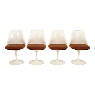 Eero Saarinen for Knoll Tulip Style Chairs, 4 For Sale