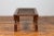 Early 20th Century Antique Indian Wooden Coffee Table with Window Grate and Turned Baluster Legs For Sale - Image 5 of 10