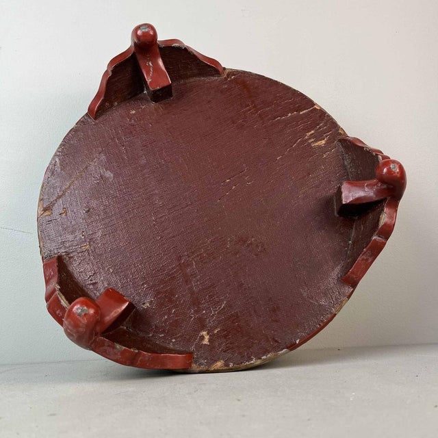 Japanese Edo Era Lacquered Display Stand, 18th Century For Sale - Image 11 of 15