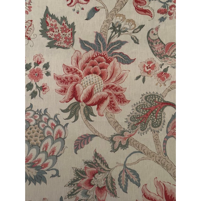 Kravet Lambrook Geranium 4 Yards Linen Fabric Chairish