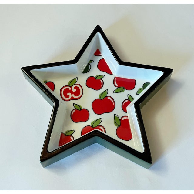Late 20th Century Gucci Star Vide Poche by Richard Ginori For Sale - Image 5 of 11