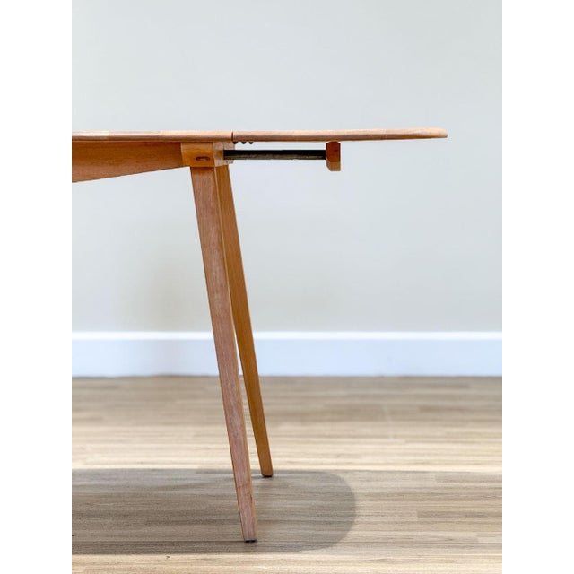 Wood Folding Table and Quaker Chairs by Lucian Ercolani for Ercol, 1960s, Set of 5 For Sale - Image 7 of 18