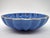 Art Deco Sapphire Glazed Flower Bowl with Fish by Arthur Percy for Upsala Ekeby Gefle, 1930s, Set of 2 For Sale - Image 6 of 15
