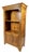 Spanish Oak Rustic Wood Cabinet, 1940s For Sale