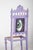 Wood Portuguese Painted Pirate Chair by Francisco Camilo For Sale - Image 7 of 8