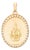 1980s Leitao & Irmao Diamond Crown Medal Pendant 19k Yellow Gold Limited Edition For Sale