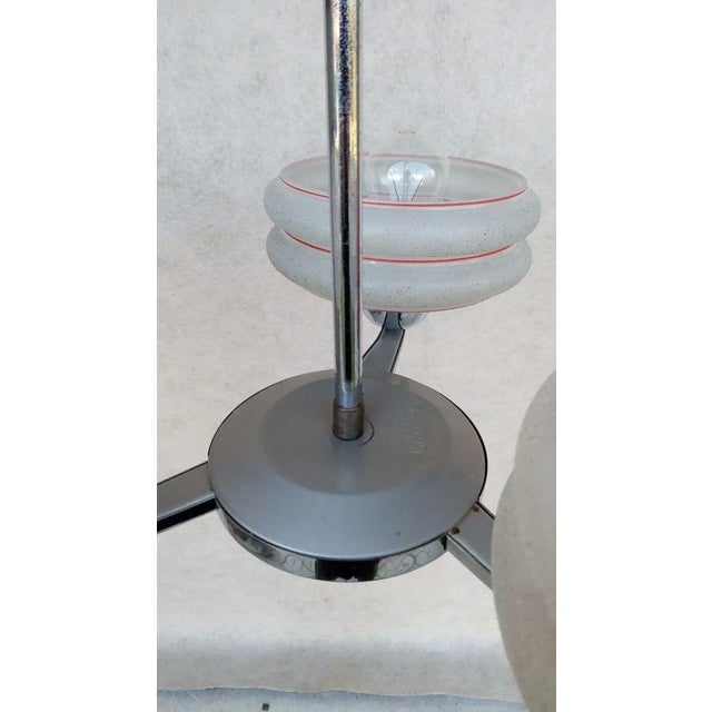 Metal Vintage Type 503/3 Chandelier from Lidokov, 1950s For Sale - Image 7 of 13