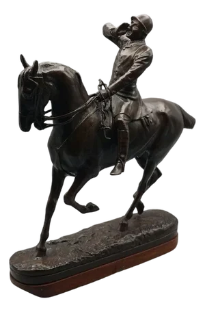 John Willis Good, The Whip, 1874, Bronze