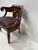 Empire Style Desk Chair in Mahogany and Veneer, 19th Century For Sale - Image 6 of 12