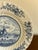 English Johnson Brothers Tulip Time Blue & White Dinner Plate For Sale - Image 3 of 10